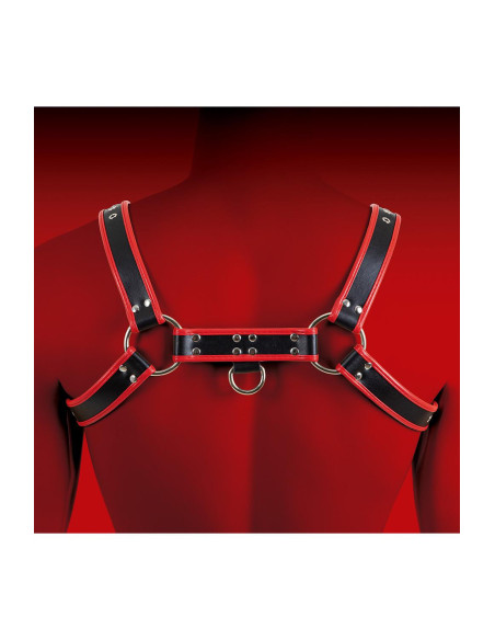 VIRGITE  MAN BONDAGE BODY HARNESS MOD. 1 BLACK