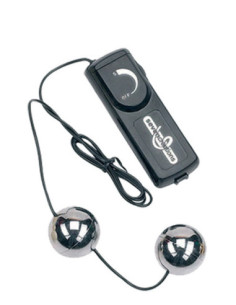 ORGASM VIBRATING BALL - SILVER