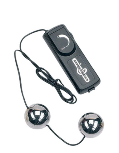 ORGASM VIBRATING BALL - SILVER