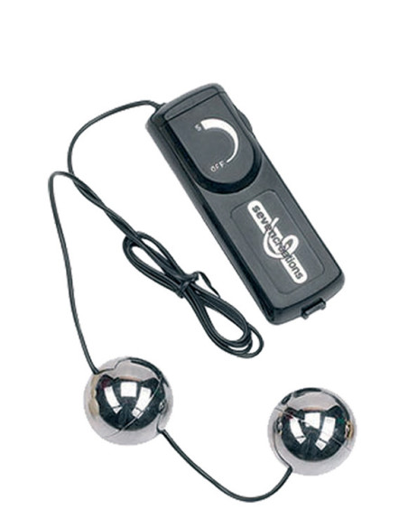 ORGASM VIBRATING BALL - SILVER