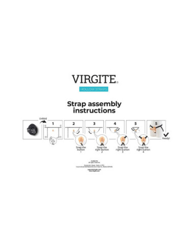 VIRGITE H2 HOLLOW STRAP H2 SIZE L BLACK