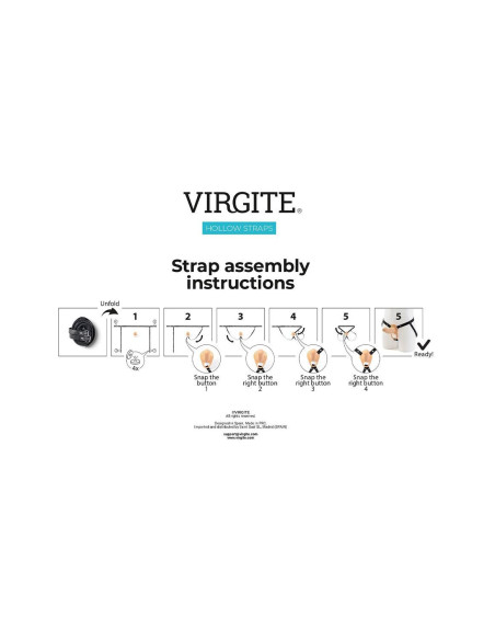 VIRGITE H2 HOLLOW STRAP H2 SIZE L BLACK