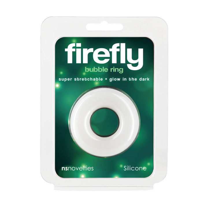 FIREFLY BUBBLE RING MEDIUM WHITE