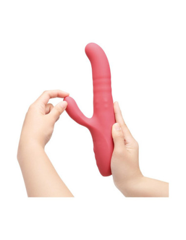 LE WAND THRUST THRUSTING RABBIT VIBRATOR
