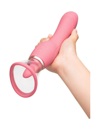 LE WAND LICK 3-1 DOUBLE ENDED VIBE WITH LICKING TONGUE STIMULATOR
