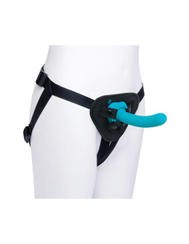 B-VIBE EVERY BODY STRAP-ON HARNESS SET WITH 6 INCH SILICONE DILDO PEG