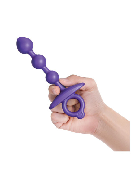B-VIBE ZIP SILICONE ANAL BEADS