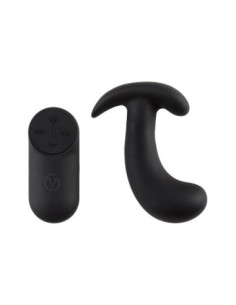 VIRGITE  PROSTATIC VIBRATOR WITH REMOTE CONTROL BLACK