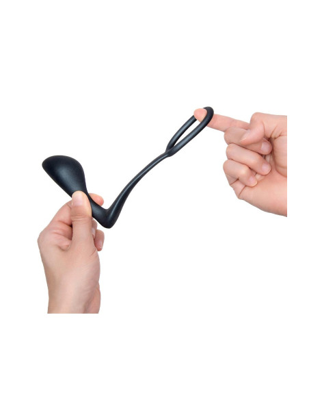 B-VIBE RINGER COCK RING & PLUG