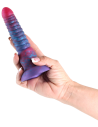 COLOURS STACKED 6 INCH DILDO PINK/BLUE