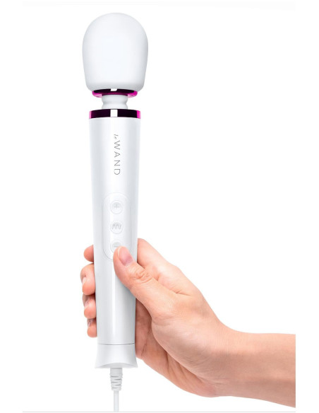 LE WAND POWERFUL PETITE PLUG IN WHITE