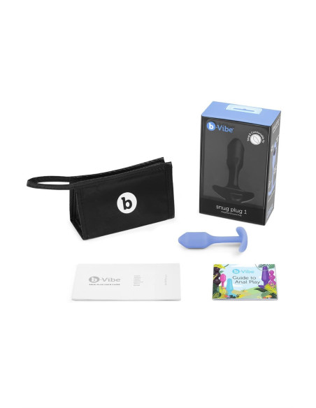 B-VIBE SNUG PLUG 1 VIOLET
