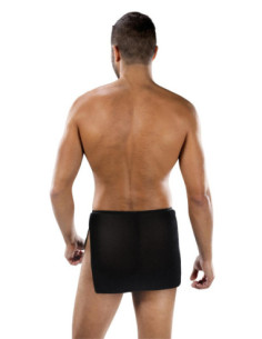 ENVY BULGING BLOSSOM LACE SKIRT BLACK, OS 2