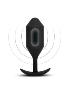 B-VIBE VIBRATING SNUG PLUG 5 BLACK