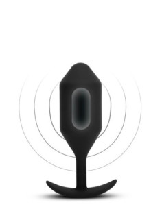 B-VIBE VIBRATING SNUG PLUG 5 BLACK 2