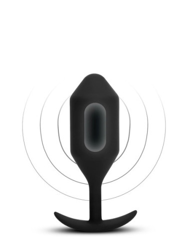 B-VIBE VIBRATING SNUG PLUG 5 BLACK
