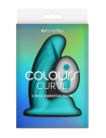 COLOURS CURVE VIBRATING 5 INCH DILDO TEAL