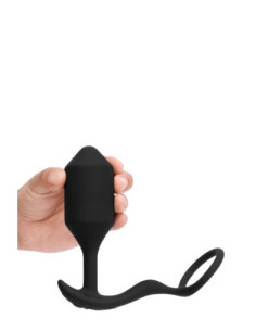 B-VIBE VIBRATING SNUG & TUG XL BLACK 2