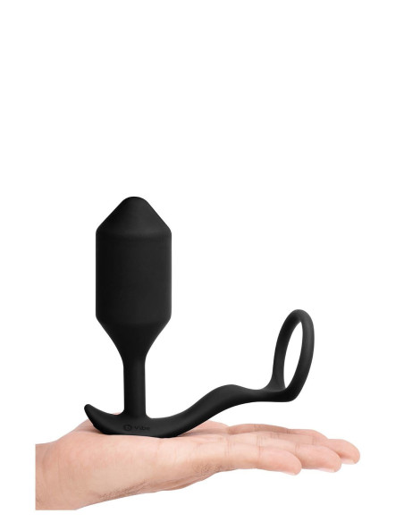 B-VIBE VIBRATING SNUG & TUG XL BLACK