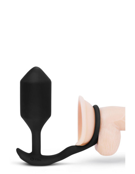 B-VIBE VIBRATING SNUG & TUG XL BLACK