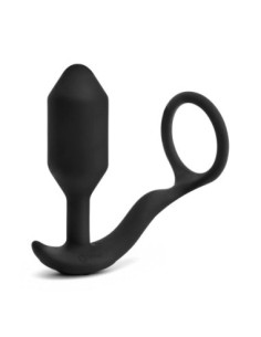 B-VIBE VIBRATING SNUG & TUG M BLACK