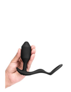 B-VIBE VIBRATING SNUG & TUG M BLACK 2