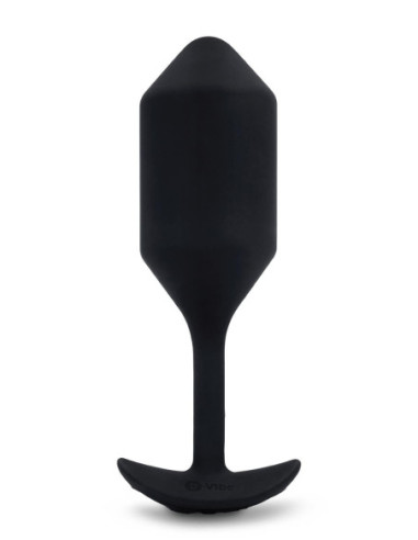 B-VIBE VIBRATING SNUG PLUG 4 BLACK