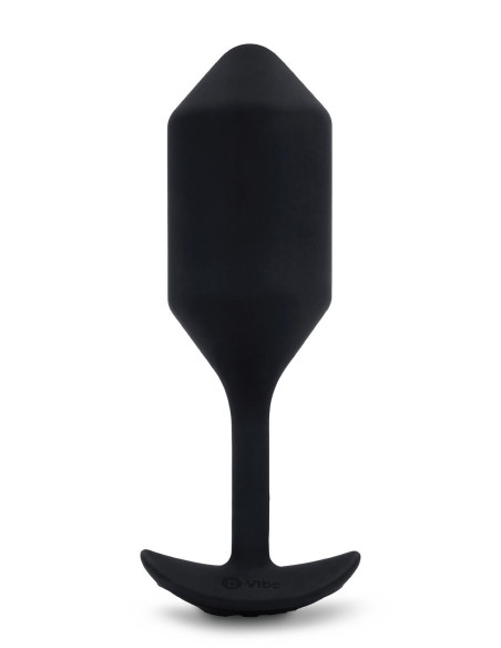 B-VIBE VIBRATING SNUG PLUG 4 BLACK