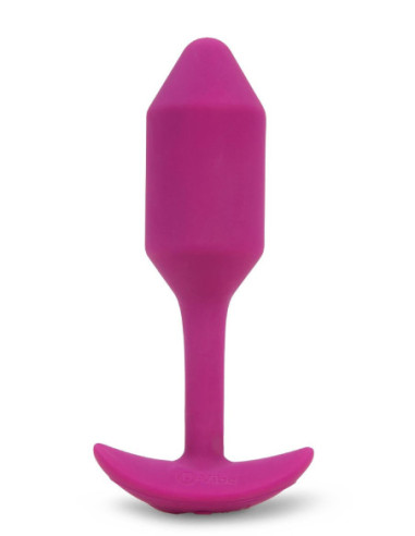 B-VIBE VIBRATING SNUG PLUG 2 ROSE