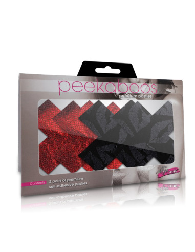 PEEKABOO PASTIES STOLEN KISSES X