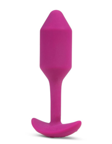 B-VIBE VIBRATING SNUG PLUG 2 ROSE