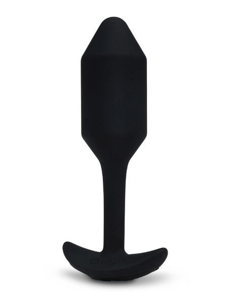 B-VIBE VIBRATING SNUG PLUG 2 BLACK
