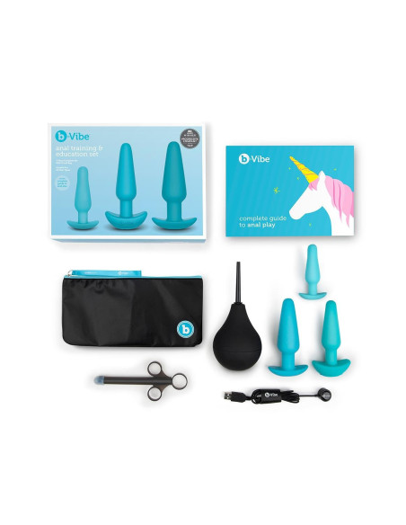 B-VIBE ANAL EDUCATION SET BLUE