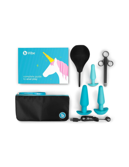 B-VIBE ANAL EDUCATION SET BLUE