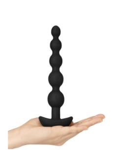 B-VIBE CINCO ANAL BEADS BLACK 2
