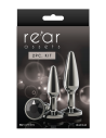 REAR ASSETS TAPERED TRAINER KIT GUNMETAL BLACK