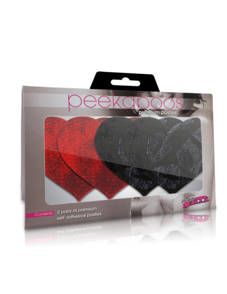 PEEKABOO PASTIES STOLEN KISSES HEARTS