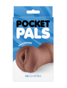 POCKET PALS VAGINA STROKER BROWN