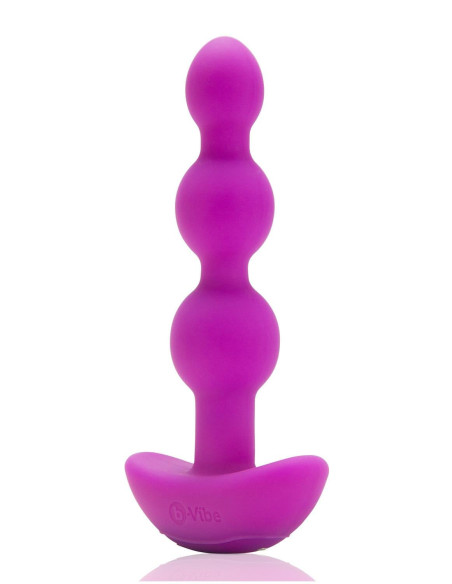 B-VIBE TRIPLET ANAL BEADS FUCHSIA