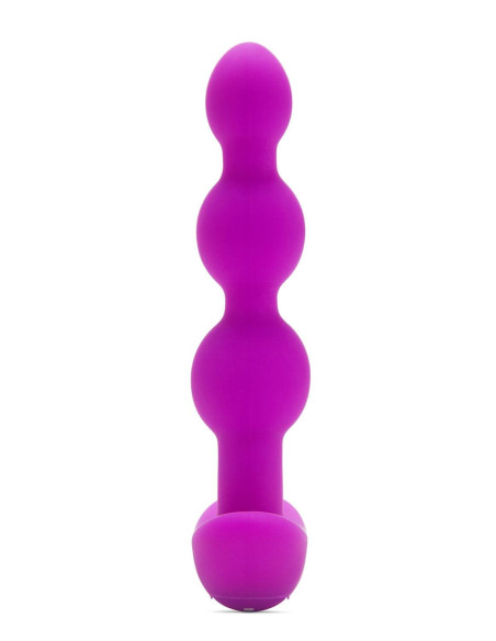 B-VIBE TRIPLET ANAL BEADS FUCHSIA
