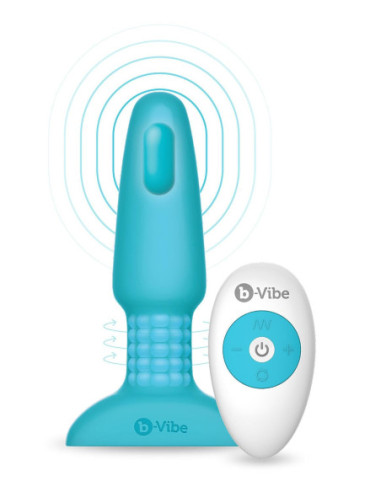 B-VIBE RIMMING PLUG 2 TEAL