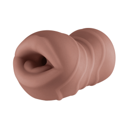 POCKET PALS MOUTH STROKER BROWN
