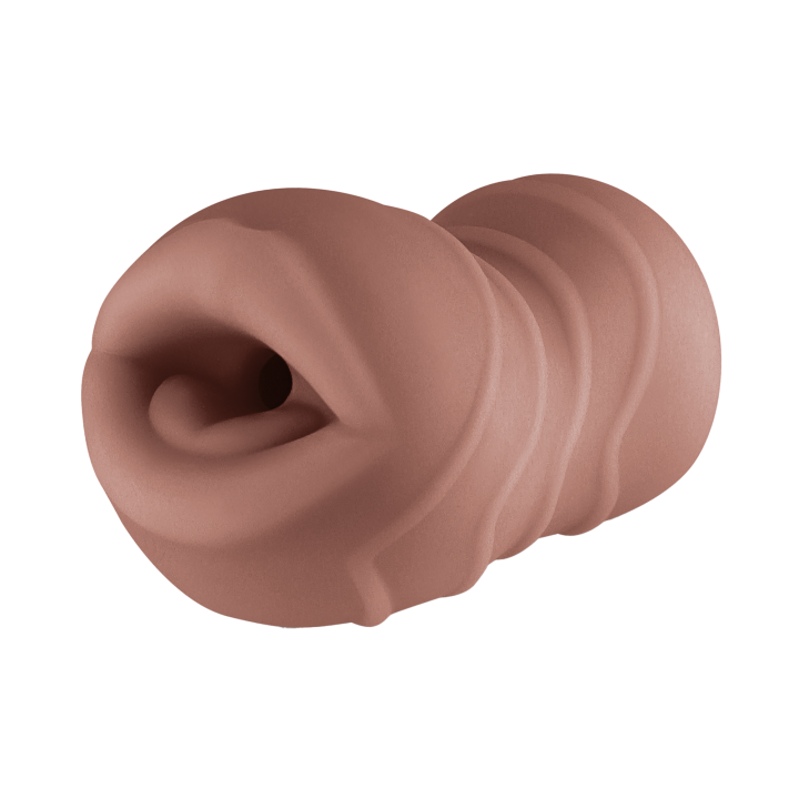 POCKET PALS MOUTH STROKER BROWN
