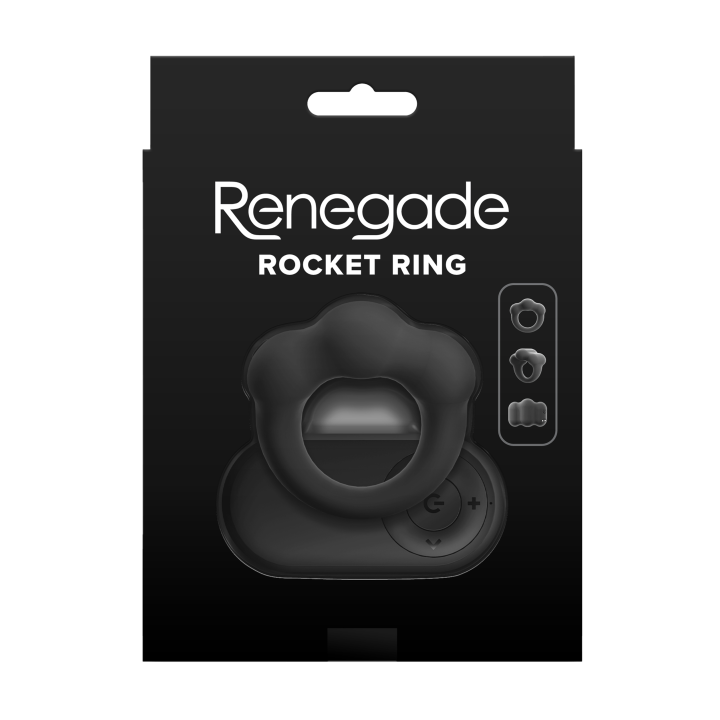 RENEGADE ROCKET RING BLACK