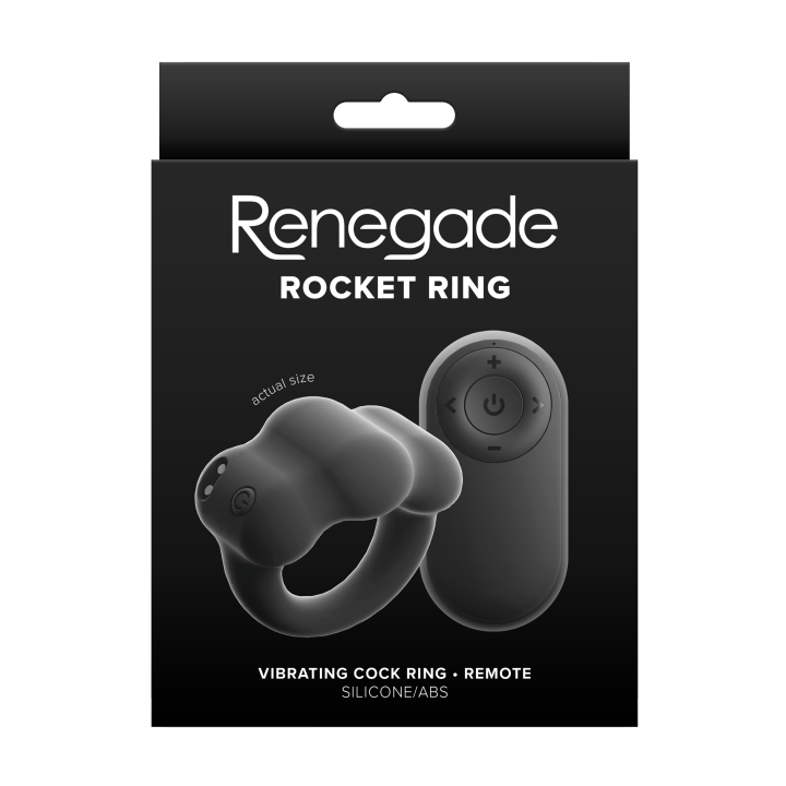 RENEGADE ROCKET RING BLACK