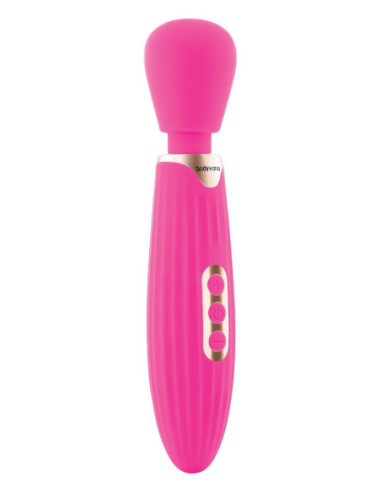 BODYWAND RUMBLE WAND 8 INCH HOT PINK
