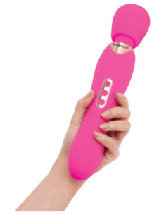 BODYWAND RUMBLE WAND 10 INCH HOT PINK 2