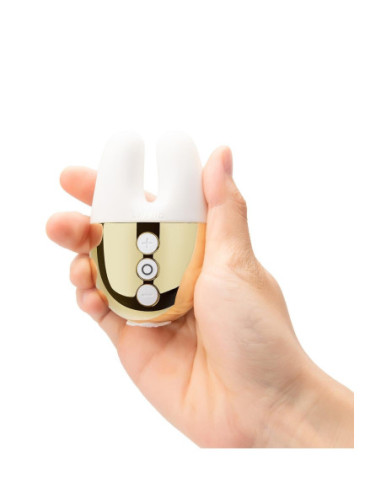 LE WAND DOUBLE VIBE WHITE GOLD