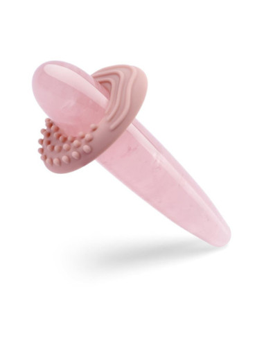 LE WAND CRYSTAL SLIM WAND ROSE QUARTZ