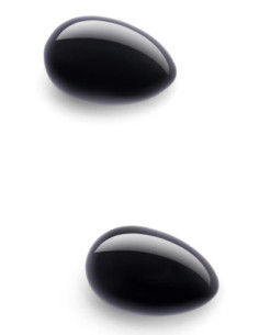 LE WAND CRYSTAL YONI EGGS BLACK OBSIDIAN 2